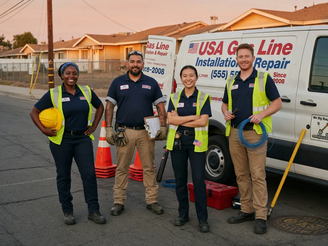 Gas Line Installation company in Garrison, MN